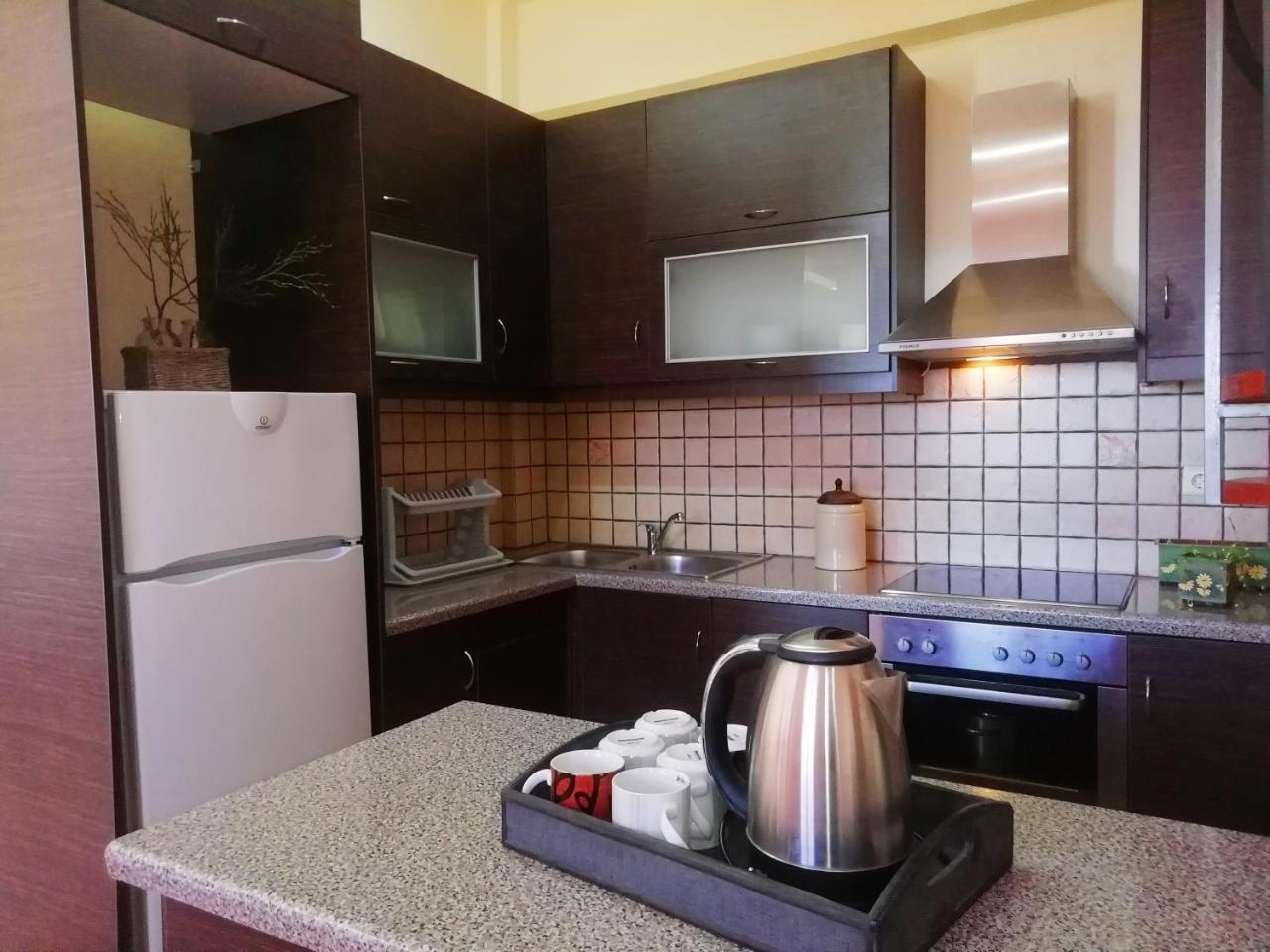 Point Twins Apartments Vrontádos Eksteriør billede